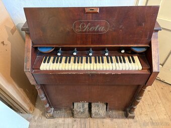 Starožitné harmonium Lhota - 4