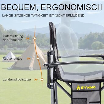 Nová zahradní kempingová židle - 4