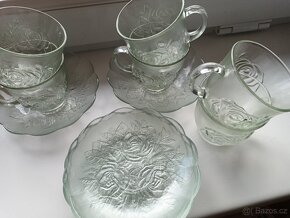 Skleněný set po babicce - 4