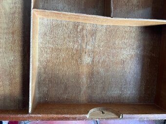 Starožitná hrací skříňka - intarzie - 4