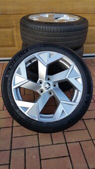 NOVÁ letní sada ŠKODA SUPERB 3,4 5x112 R18 také Passat B8,9 - 4