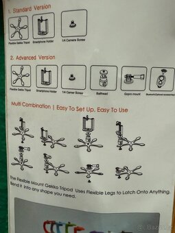 Multifunkční držák na telefon Multiple Mount Gekko - 4