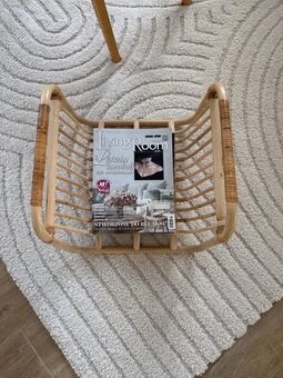 Ratanový stojan na časopisy - 4