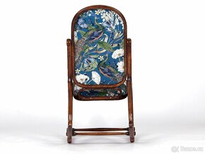 THONET, přečalouněné houpací křeslo, 1920 - 4