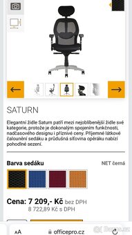 kancelářská židle Office Pro Saturn - 4