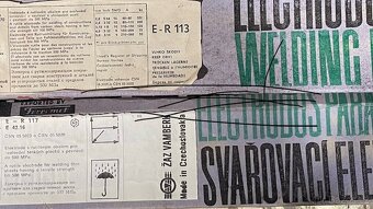PRODÁM rutilové elektrody ZAZ Vamberk - 4