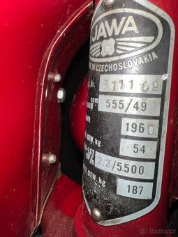 Jawa 50/555 r.v.1964 EXPORT - 4
