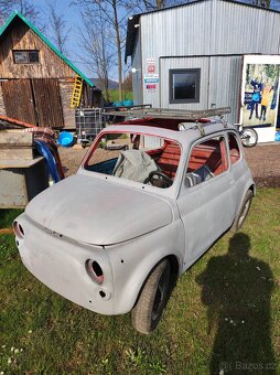 Zahrádka na střechu Fiat 500 Fapa - 4