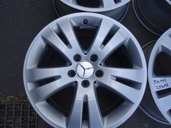 Alu disky origo Mercedes, 17", 5x112, ET 47, šíře 7,5J - 4