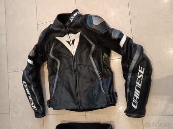 Dainese Avro 4 Lady-Dámská kožená moto kombinéza, dvoudílná - 4