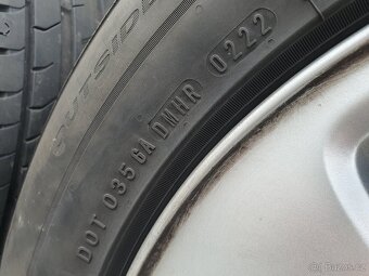 ALU kola Volvo + letní pneu Nexen 225/55/R16 99W - 4