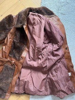 Vintage kabát pravá kožešina S-M - 4