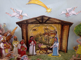 Betlém vyřezávaný Pivrnec - 4