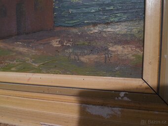 Obraz Horusický rybník ,signováno - 4