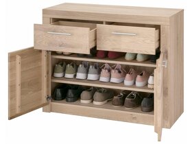 Předsíňová / chodbová stěna - Divoký dub masiv - 4