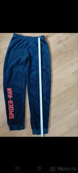 Detske teple pyzamo Spiderman plysove - 4