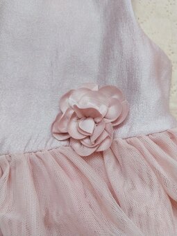 Sváteční šaty s tylovou sukní H&M, vel. 86 - 4