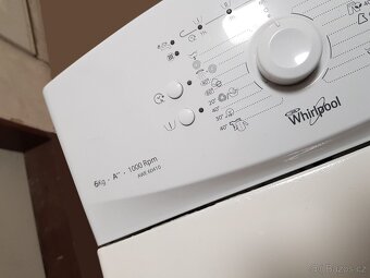 úzká 6kg A++ moderní pračka Whirlpool DOVOZ - 4
