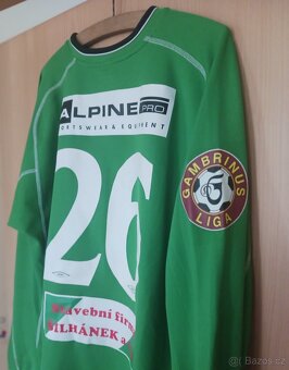 FK CHMEL BLŠANY - prodám ORIGINÁLNÍ hraný zápasový dres. - 4