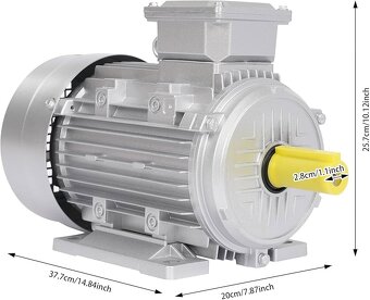 třífázový hliníkový motor - 4