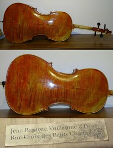 4/4 cello značené JEAN BAPTISTE VUILLAUME - 4