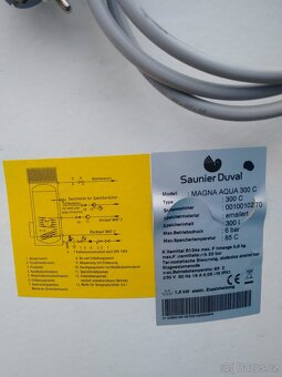 Bojler z tepelným čerpadlom Saunier Duval - 300l - 4