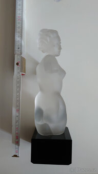 Skleněná socha / plastika Eleon Von Rommel - 4