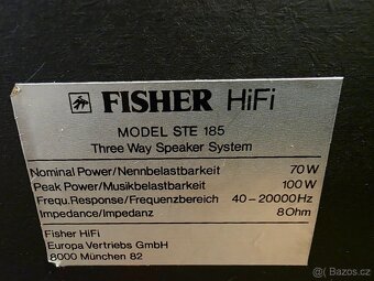 Fisher STE-185 - 4