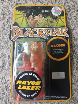 Rare Vintage Orli Toy 1985 Blackstar CLONE – neotevřená krab - 4