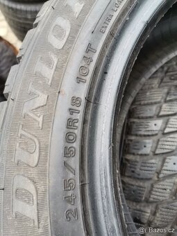 245/50/18 zimni pneu CONTINENTAL DUNLOP 245/50 R18 - 4
