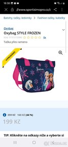 Nové tašky- minie, ledové království, kytky - 4