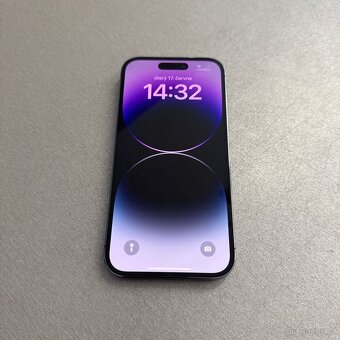 iPhone 14 Pro 128GB deep purple, bez škrábance, záruka - 4