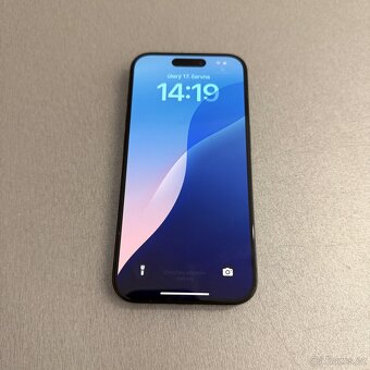 iPhone 15 Pro 128GB modrý titan, pěkný stav, rok záruka - 4