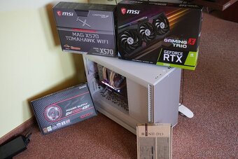 Herní PC - Ryzen 7 5800X / 64GB / 3,5TB / RTX 3080 10GB - 4