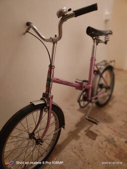 Skládací kolo, retro, pojízdné - 4