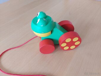 Tahací žába s pohyblivou hlavou - 4