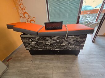 Elektrické Masážní  kosmetické Lehátko AKCE Masiv vyhřívané - 4