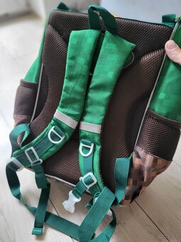 Krásný školní batoh - taška Minecraft - 4