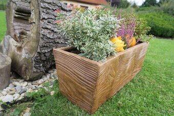 Truhlík z umělého kamene, s vyjímatelnou vložkou - 4