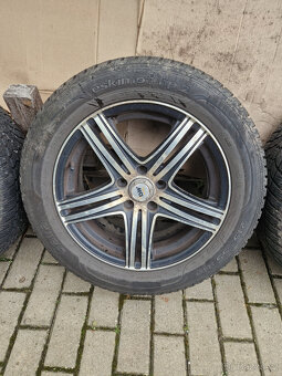 Prodám litá kola R16, rozteč 5x108 a pneu 215/55 R16 93H - 4
