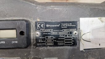 řezačka asfaltu a betonu Husqvarna FS400LV - 4