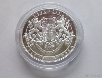 Pamětní medaile – Milan Rastislav Štefánik – ryzí stříbro - 4