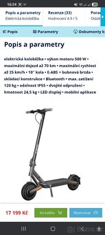 Koloběžka Xiaomi 4 Ultra - 4