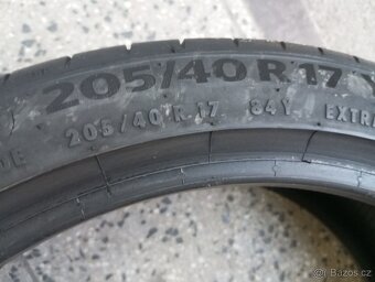 Použité letní pneumatiky Continental 205/40 R17 84Y - 4