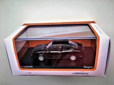 Model ŠKODA Rapid 136 GB Black "anglická verze" Abrex 1/43 - 4