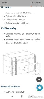 Vyvýšená postel - 4