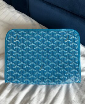 Goyard Sky Blue Clutch MM - 4
