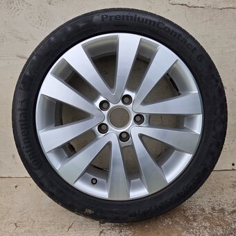 Alu kola VW 17" 5x112, letní Continental 225/45R17 - 4