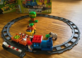 Lego Duplo Vlaky a koleje: 10507+10810+10506+10872+10558 - 4