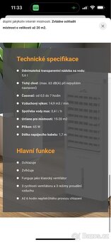 Ochlazovač vzduchu ETA - 4